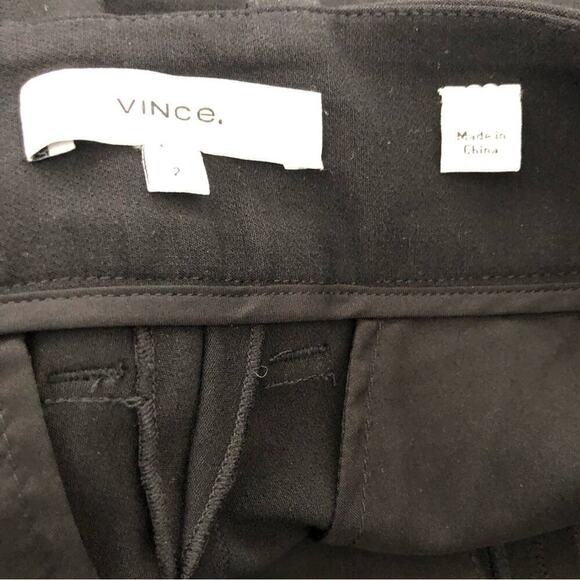 NWOT Vince Womens Cropped Pants Black - Picture 6 of 7